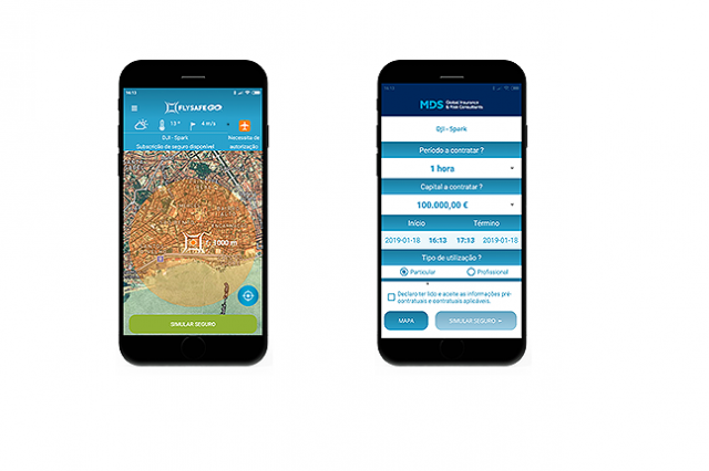 MDS lança primeiro seguro para drones na Europa com solução pay as you use através de app